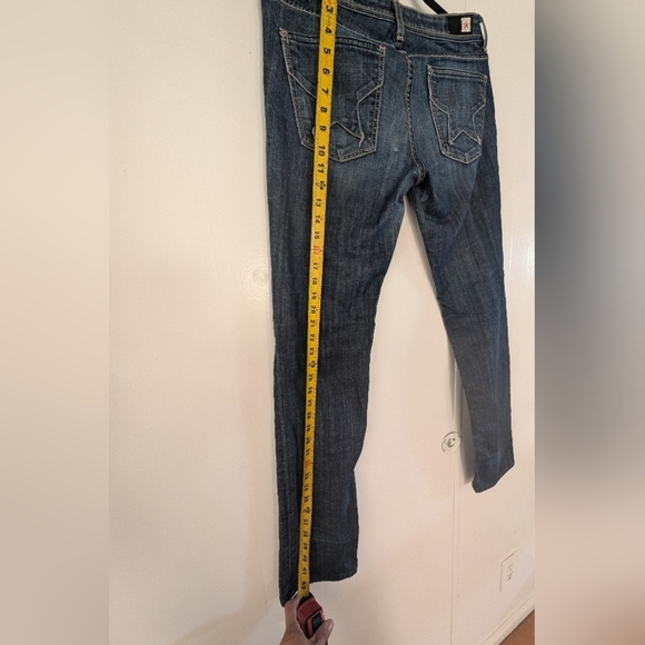 🛍️4 For $15🛍️People's Liberation Blue Straight Leg Jeans - Picture 8 of 10